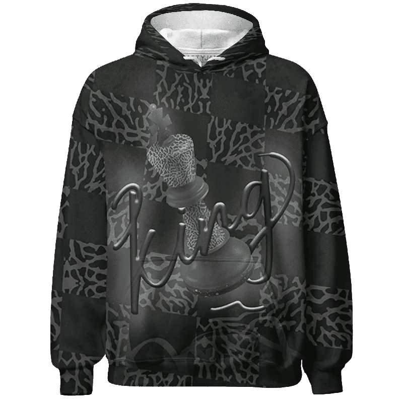 Refresh your wardrobe with high-quality women’s fashion   NastyJamz Fear Pack 3s Hoodie Match Black King 3D