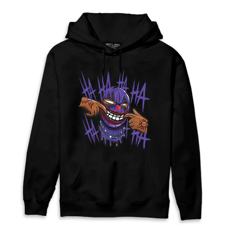 Feminine fashion to express your unique style   NastyJamz Field Purple 12s Hoodie Match We Are All Clowns