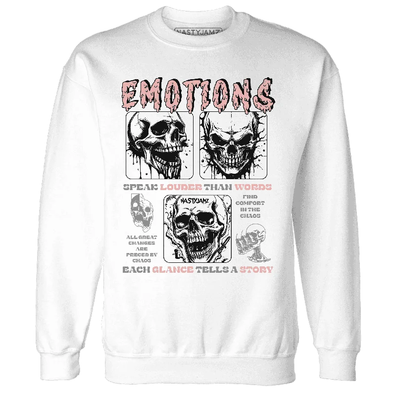 NastyJamz Low Legend Pink 11s Sweatshirt Match Emotions Skull