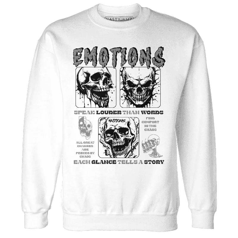 NastyJamz Low Space Jamz 11s Sweatshirt Match Emotions Skull