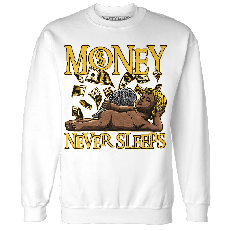 NastyJamz Yellow Ochre 6s Sweatshirt Match Money Never Sleeps