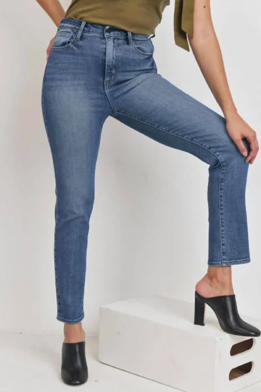Feminine fashion to express your unique style   Peyton Jeans In Medium Denim
