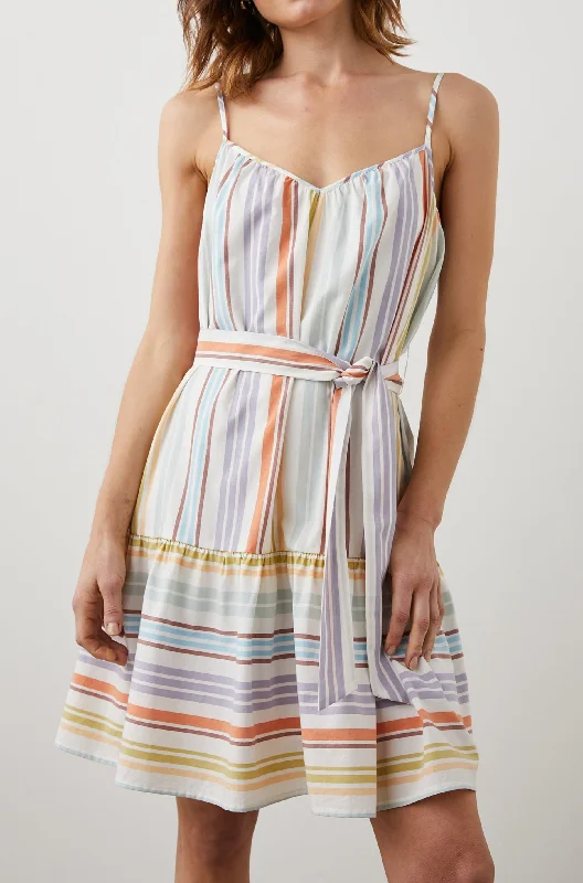 NYAH DRESS - OASIS STRIPE