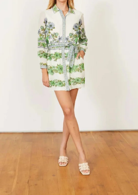 Express your style with fashionable women’s clothing   Lucy Dress In Secret Garden