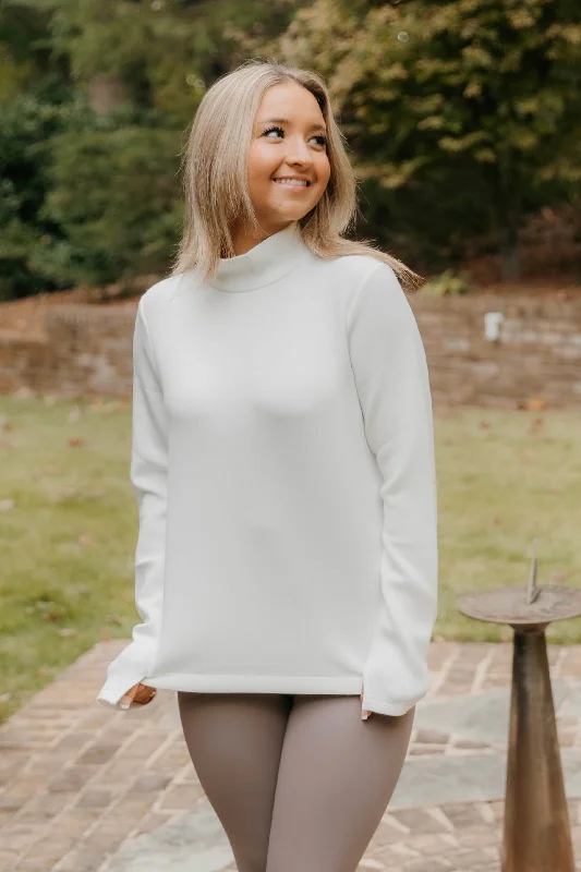 SPANX AirEssentials Mock Pullover