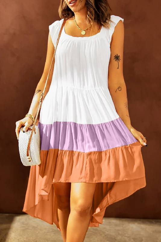 Orange/White