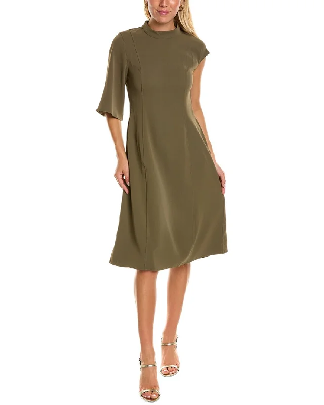 Bold and beautiful clothing for every woman   Gracia One-Sleeve Midi Dress