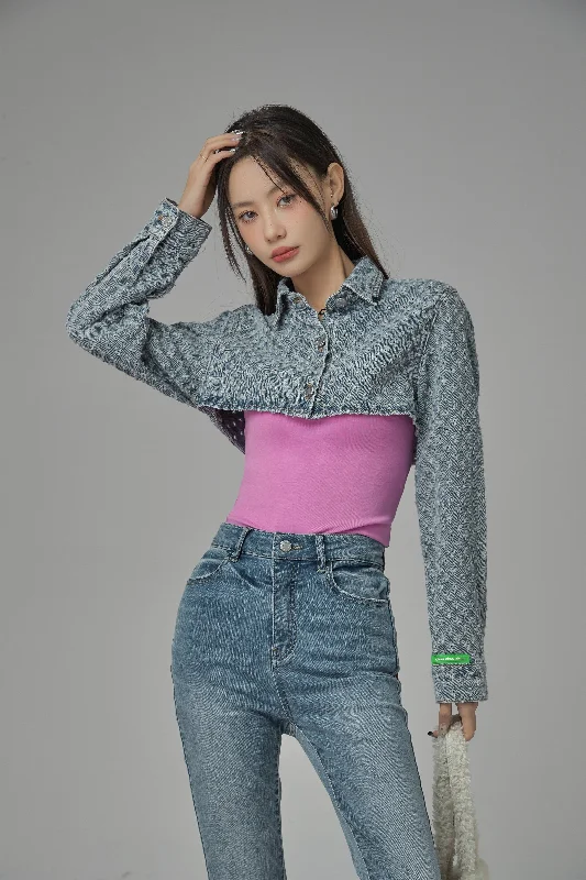 Classic pieces for a timeless wardrobe   What Will Happen Soon Denim Jacket